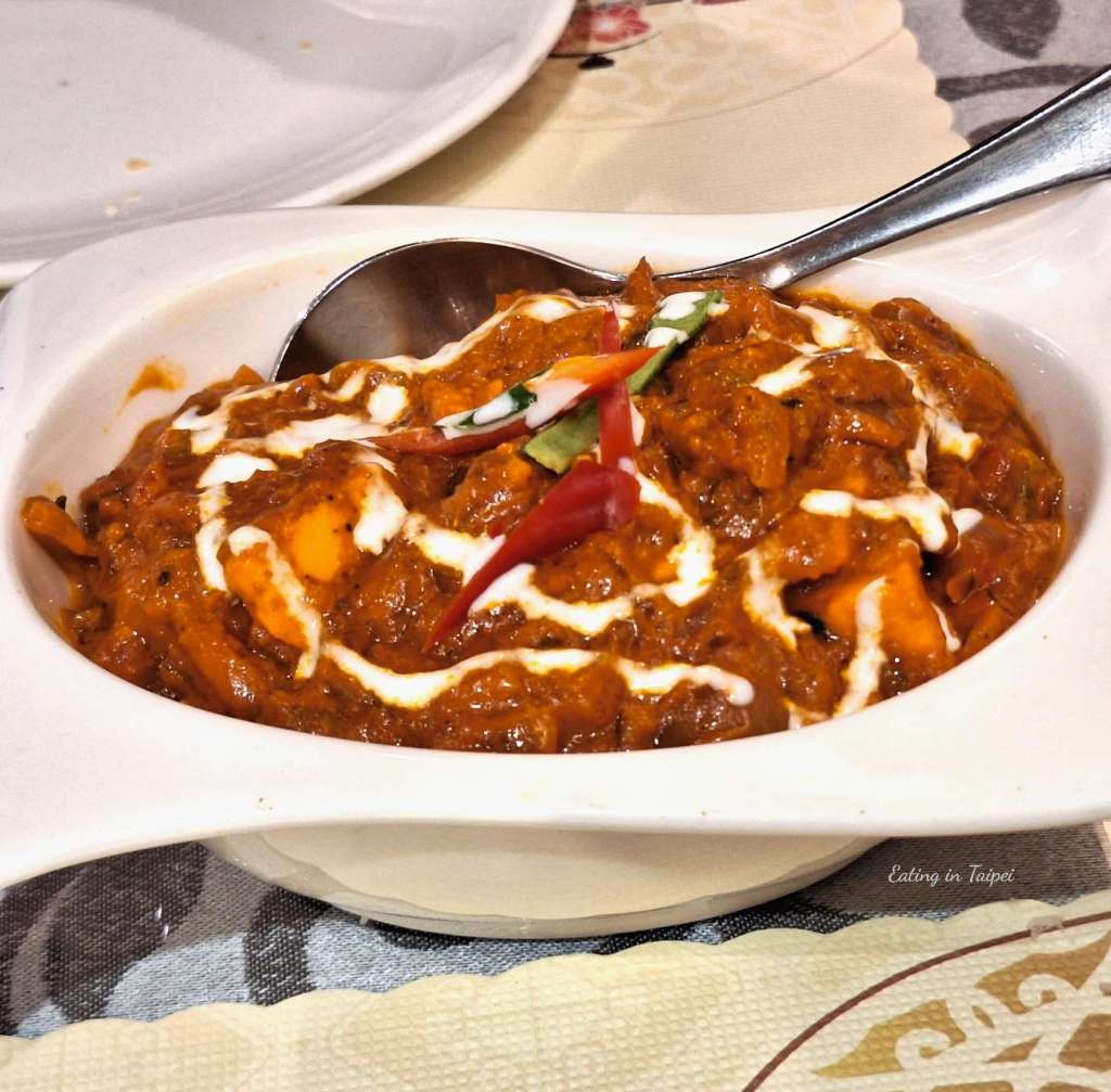 Burans Indian Kitchen Yonghe Kadhai Paneer