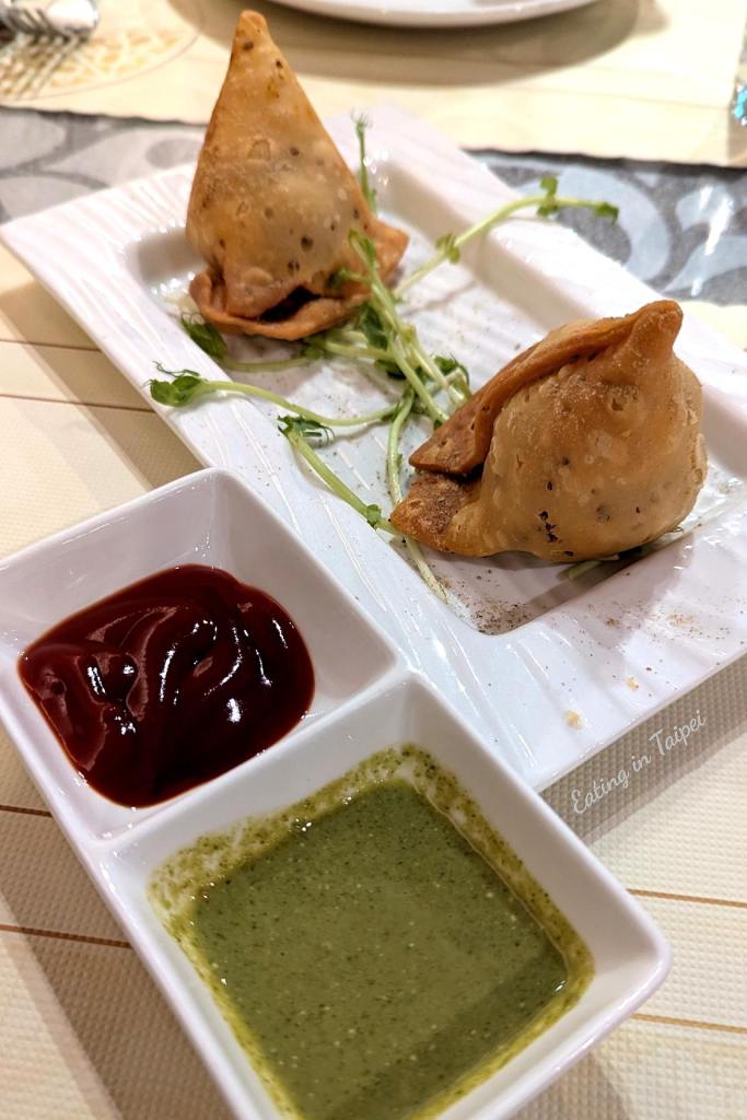 Burans Indian Kitchen Yonghe veg samosa