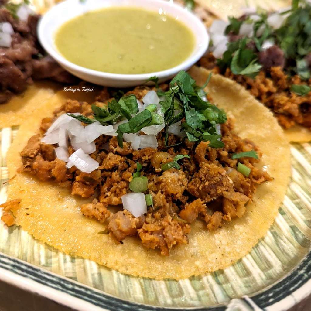 Fonda Mexico chorizo taco