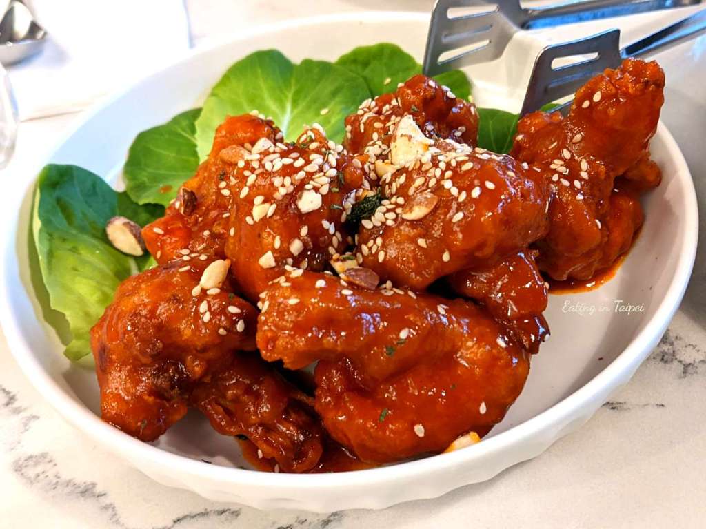 Little tree food korean style fried cauliflower